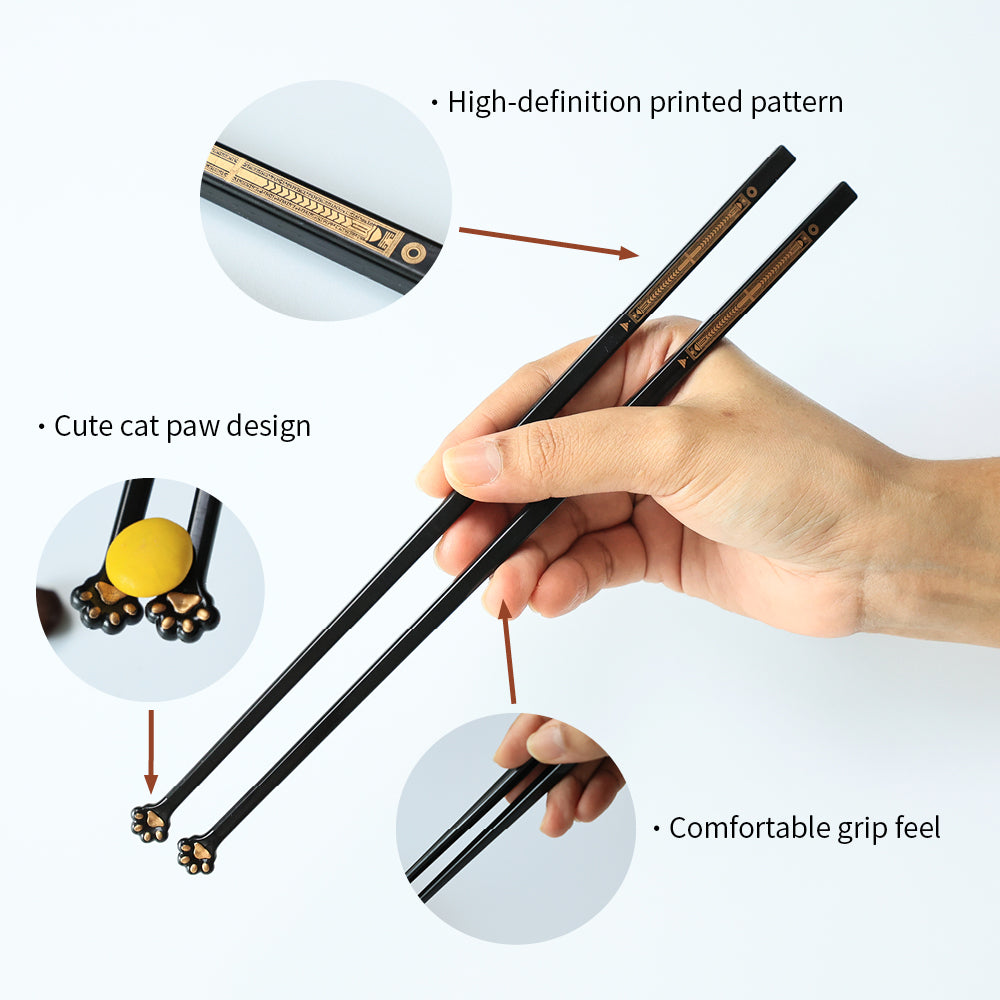 MeowgicChopsticks™ 🐱 🐾（Egyptian Cat-themed Version）