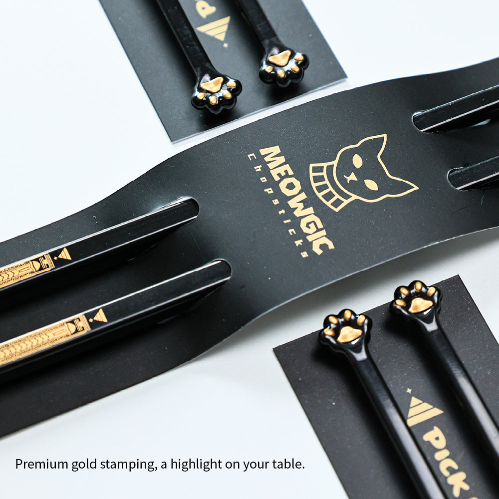 MeowgicChopsticks™ 🐱 🐾（Egyptian Cat-themed Version）