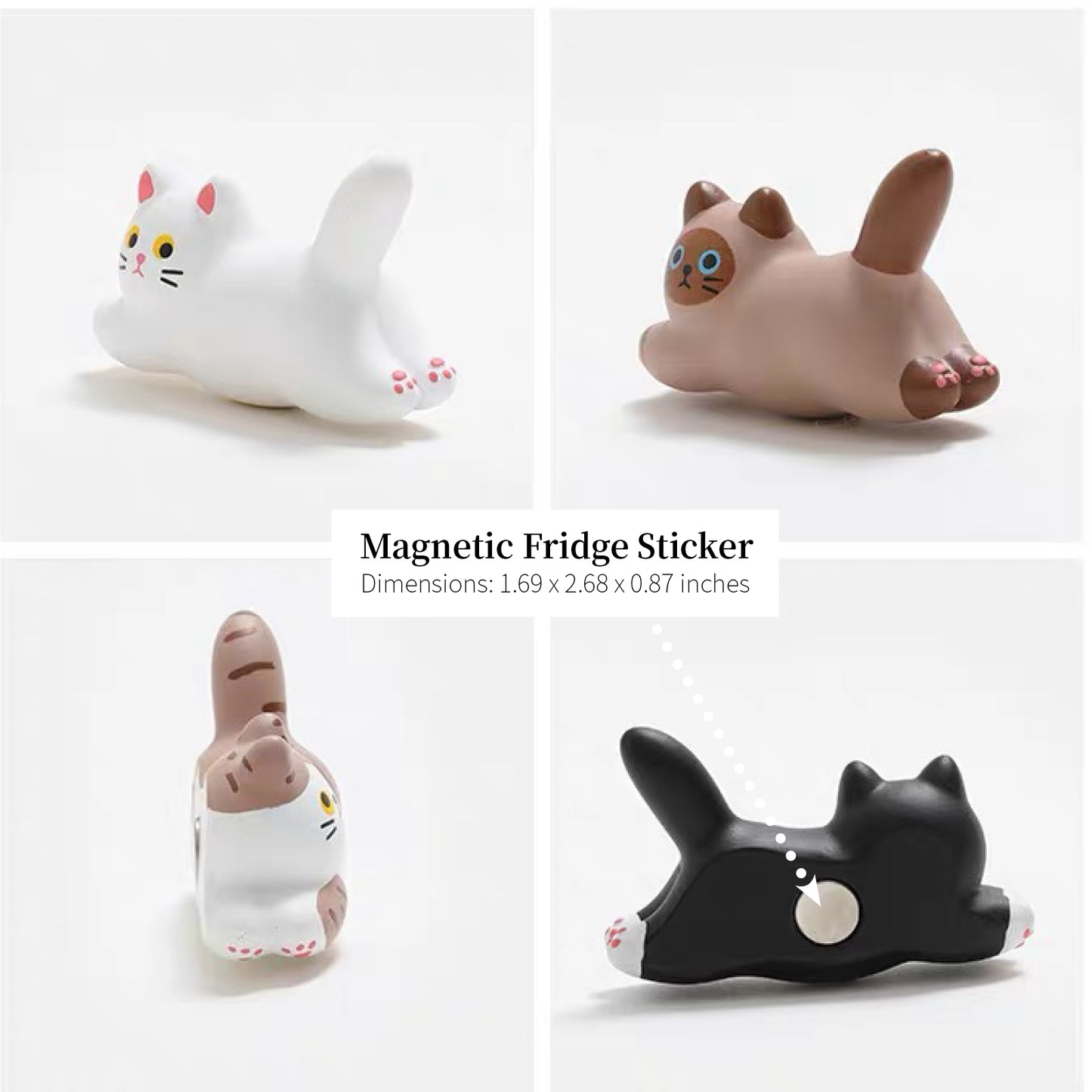 Running Cat Magnetic Fridge Magnet🐾