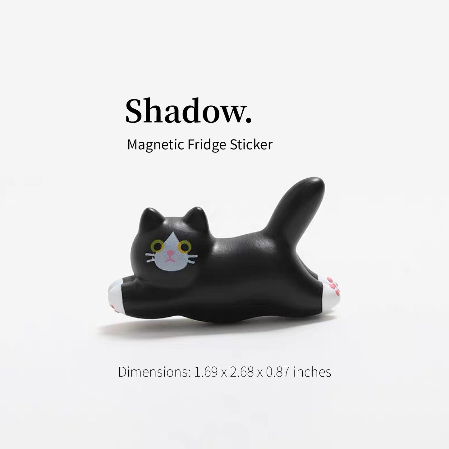 Running Cat Magnetic Fridge Magnet🐾