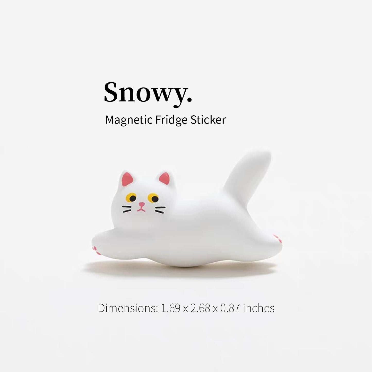 Running Cat Magnetic Fridge Magnet🐾